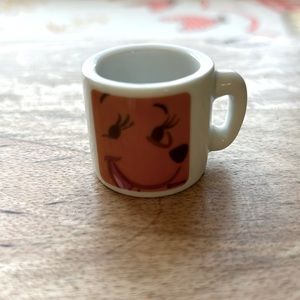 Disney Winnie the Pooh 2002 Ceramic Miniature Mug